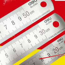 Steel ruler 20 30 50 60 100 30cm Steel ruler 30cm Steel ruler Stainless steel metal ruler