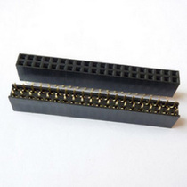 2 54MM 2x20 double row female double row female seat 2*20P 40 double row female socket in-line
