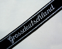 German-style large German honor embroidery armband black cloth sole embroidery legion honor sleeve strip