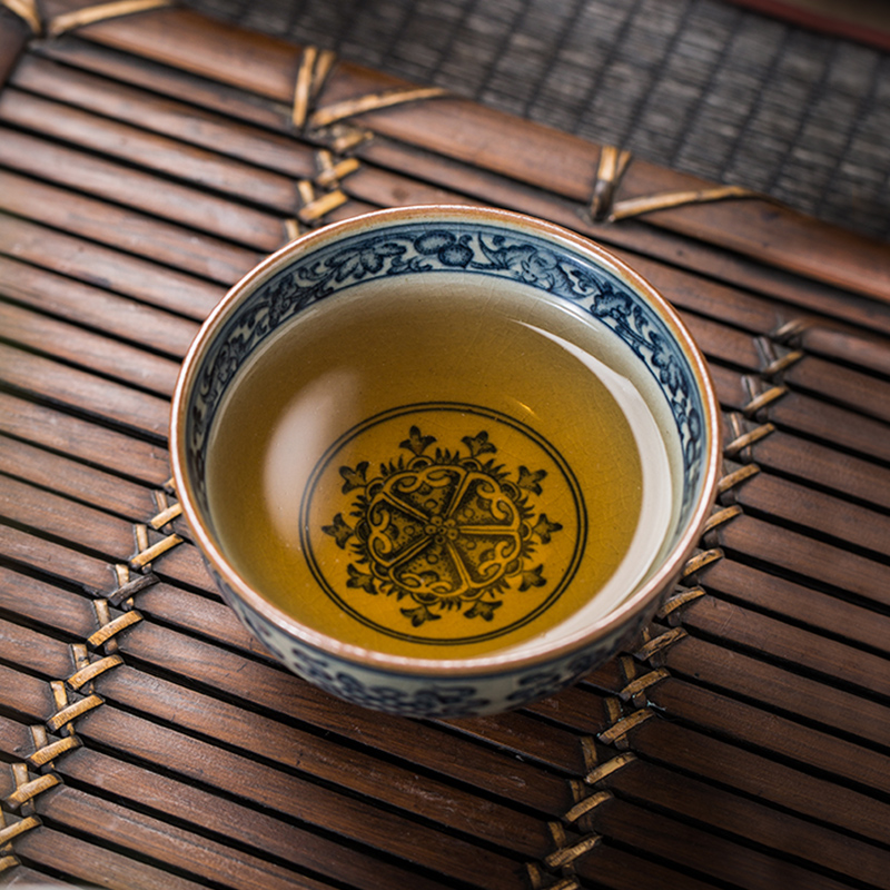 【 5.27 】 jingdezhen pure manual hand - made maintain old clay antique in a cup