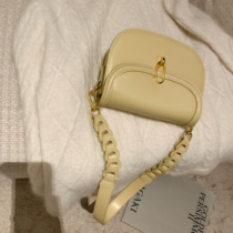 (South wind)Cardamom mood for love one shoulder saddle bag female 2021 new fashion niche design sense messenger bag