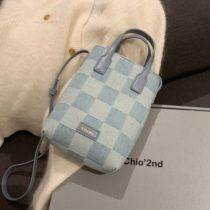 Chio2nd south wind original checkerboard Hand bag bag female summer 2021 new niche designer shoulder bag