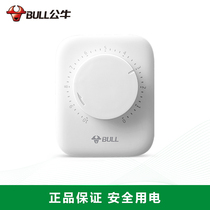 Bull mechanical countdown timer switch socket Electric car mobile phone two-pin plug dedicated GND-3