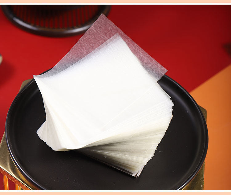 糯米纸食用包药糖纸牛轧糖果包装纸牛扎糖衣纸江米纸阿胶糕糯米纸