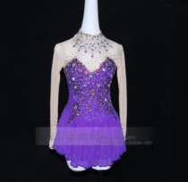 Zhuobao custom figure skating clothing figure skating performance clothes children adult women dress A12
