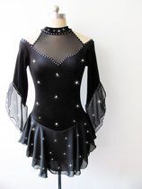 Zhuobao design custom figure skating costume figure skating costume figure skating performance suit children adult women ice skirt M6