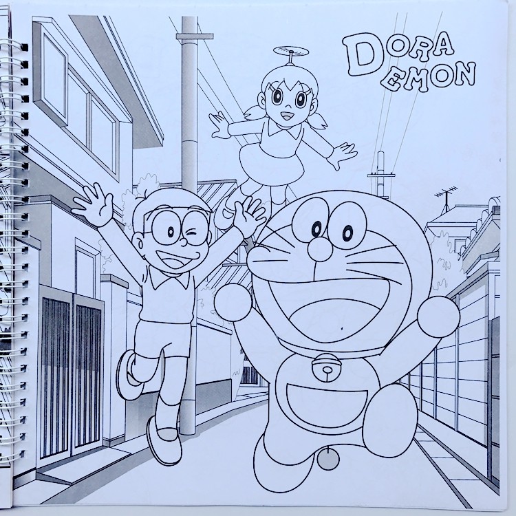 儿童益智涂色绘画本diy填色彩色铅笔画小猪佩琪超级飞侠图案涂鸦