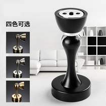 High-end bedroom American black door suction European wall suction matte black suction super suction antique indoor door suction