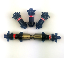 Jiuyu 411 412 highway mountain disc brake ultra-light hub 24 holes 100*12 barrel shaft quick release