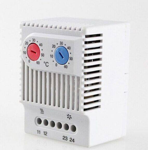 cabinet fan thermostat switch distribution cabinet constant temperature normally open normally closed complete set of distribution box automatic temperature controller