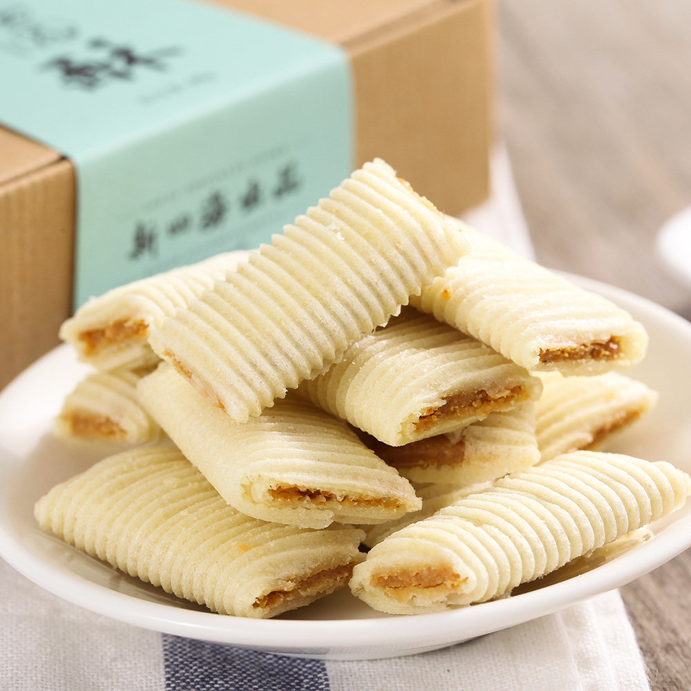 【新四海_蛋花酥80g】厦门特产福建传统点心小吃甜点休闲零食茶点