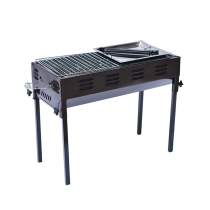 Outdoor Wild portable multi-purpose padded 5 to 8 Japanese large carbon oven picnic camping grill full set