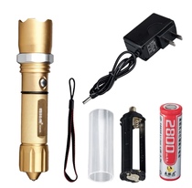 Forest tiger 509KB intense light hand electric with escape hammer charging dry battery with dual purpose adjustable car spare