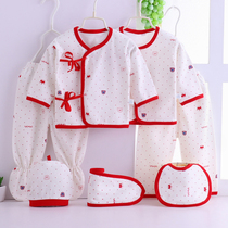 Newborn clothes 0-3 months male and female baby monk clothing newborn baby cotton underwear set base spring and autumn clothes