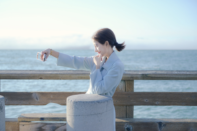 卡地亞雪花款鑽戒 大喜自制 2020春裝新款雪花絨風衣女外套中長款休閑寬松大衣 卡地亞新款