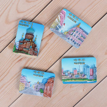 Chinese city Harbin refrigerator stickers tile scenic spots tourist souvenirs small gifts abroad to send foreigners