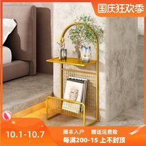 Modern ZUOYOU design light luxury newspaper rack magazine rack Landing home storage rack display rack newspaper rack