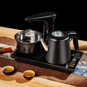容声全自动上水壶电热烧水壶家用智能抽水式泡茶具茶台电磁炉一体