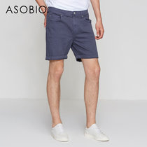 asobio mens casual shorts mens five-point pants Summer fashion trend comfortable slim shorts mens pants