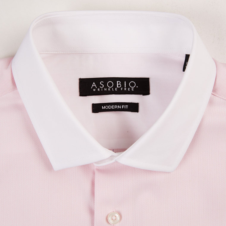 ASOBIO 2015秋季新款衬衫 时尚通勤拼色纯棉免烫衬衫 3532322022