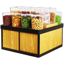 Shelf display cabinet multifunction dry fruit shelf Small show shelf aluminium alloy mobile removable storage multilayer display