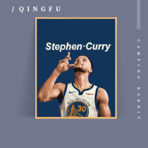 Warriors Curry Digital Oil Painting DIY Oil Painting Hand Painter NBA Basketball Star Hand Painted Color-Painting Decorative Painting