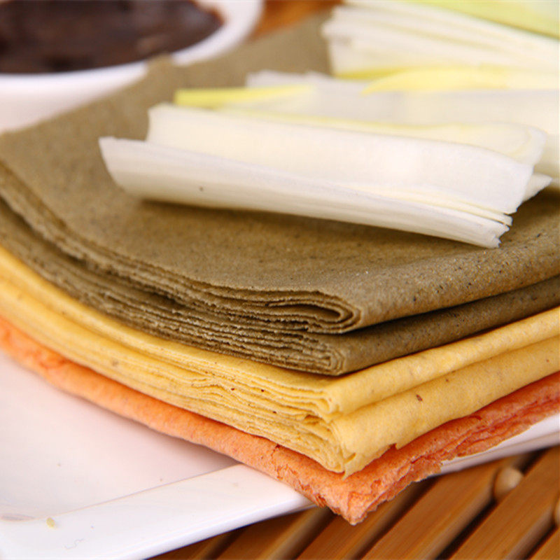 山东特产煎饼泰山无糖煎饼纯手工荞麦软煎饼500g 拍2包邮拍3发4