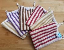 Striped multi-purpose lanyard small rag cleaning good helper multi-purpose rag 30*20 size