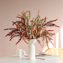 ladylike autumn color simulation flower sage table flower ornaments fake flower TV cabinet decoration flower living room decoration flower