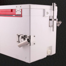 Stainless steel thickened giant fishing box accessories three-piece set Dawa 2900 turret fish bait support high quality