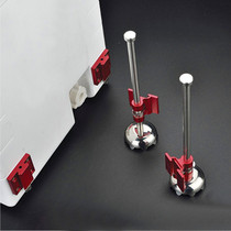 Removable fishing box lifting feet thick stainless steel large ground claw fishing box telescopic leg fishing box accessories