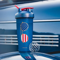 Limited Edition American Blender Bottle Protein Powder Fitness Sports Rocking Cup Shake Ball Cup Shake Scale