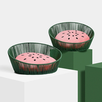 UnCard Seasons cool watermelon Levine Nest High Face Value Pet Supplies Detachable Cotton Cushion Handmade Rattan