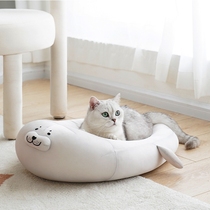 High Face Value Design Pet Home Ice Silk Seal Cat Nest Summer Cool Mat Small Dog Dog Bed Cat Supplies Ice Nest Mat