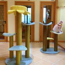 Sun Flowers Leaves High Face Value Cat Litter Cat Tree Integrated Grinding Claw climbing Sword Hemp Multi Cat Villa Cat Climbing