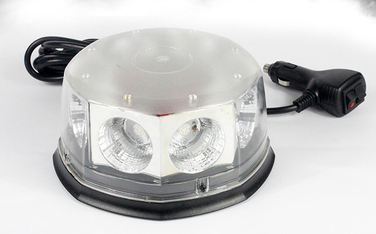 汽车开道爆闪灯 强磁吸顶车顶led灯超亮工程车频闪灯12v24v
