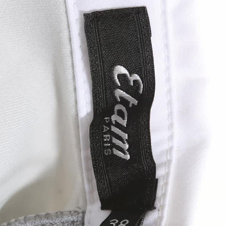 艾格ETAM2015新品A假两件拼接七分袖衬衫15011415561吊牌价399