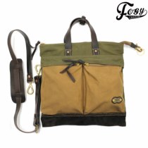 Land and air commuter canvas bag motorcycle American daily original design retro oil wax messenger bag color RRL style