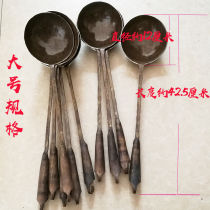 Brass spoon _ Big soup spoon fried spoon of bronze spoon