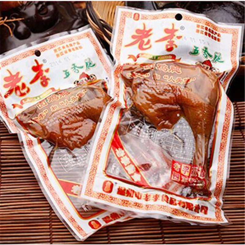 温州特产零食老李五香大鸡腿乡巴佬卤味小吃即食鸡肉类熟食