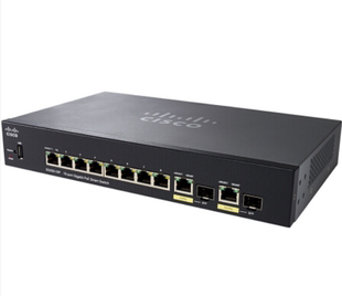 思科 cisco sg250-10p-k9-cn  8口千兆poe交换机可管理62w功率 正品 5年质保