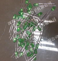 3MM Green Light LED indicator light LED 3MM bright green hair Green