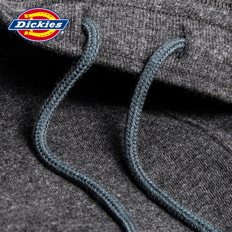 Dickies2015经典dickies logo印花抓绒卫裤143M30WD14