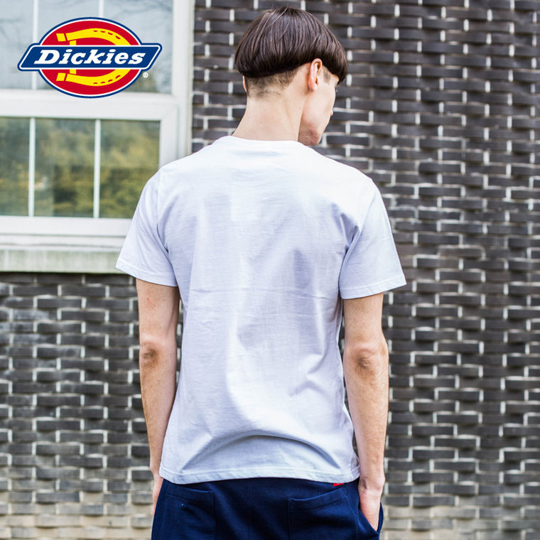 Dickies短袖T恤2015夏季新款男装纯棉迷彩印花打底衫蓝151M30EC20