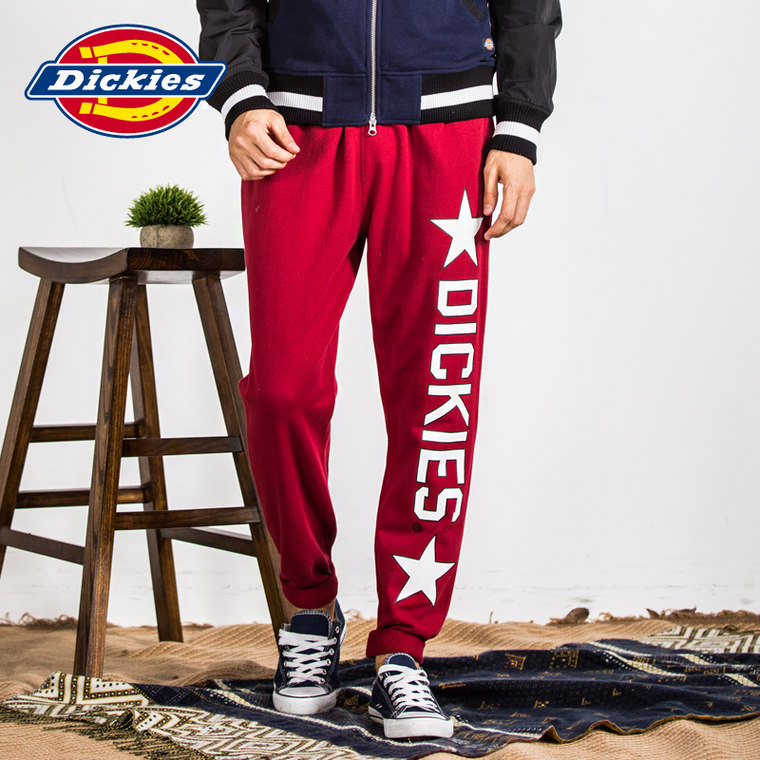 Dickies2015秋季新款 毛圈布卫裤男士休闲运动长裤子 31