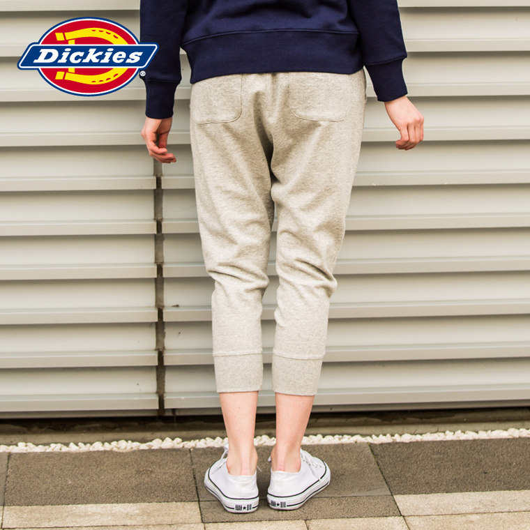 Dickies2015夏季新款 针织毛圈布哈伦卫裤女 运动长裤152W30WD32