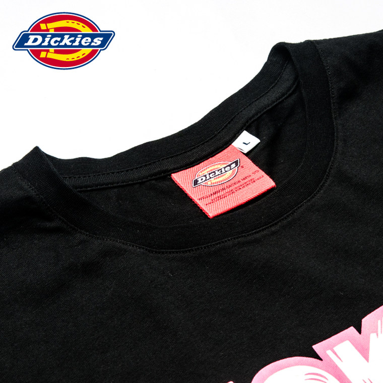 Dickies2015新款修身夏 男士短袖T恤 纯棉印花TEE 白 152M30EC04