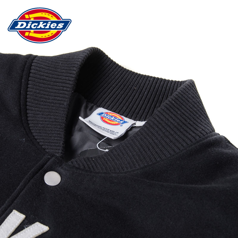 Dickies冬季男棒球棉服字母贴布绣充棉保暖时尚外套164M30EC14产品展示图2