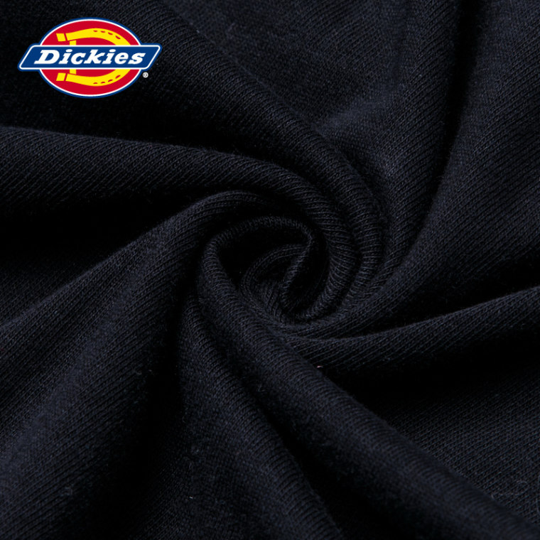 Dickies2015新款修身夏装 男士短袖T恤 全棉印花TEE黑 152M30EC04