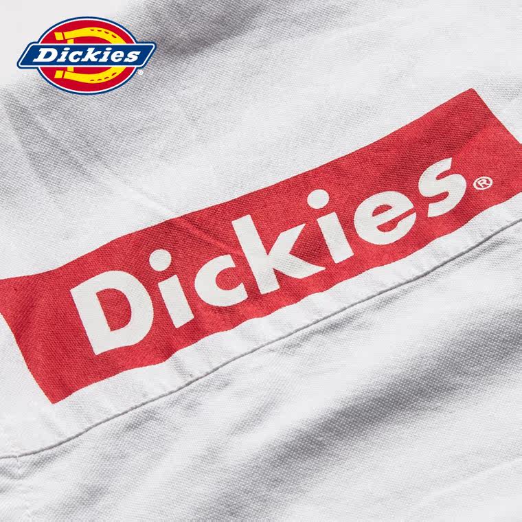 Dickies2015夏季牛津纺短袖衬衫 男士纯棉衬衣休闲潮152M20WD19